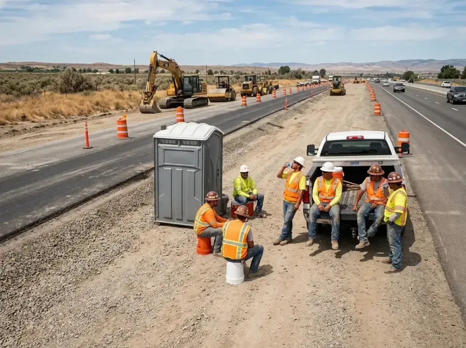 highway-road-construction-crew-007 — frequently asked questions, Porta Potty and Restroom Rentals in Fort Lupton, CO